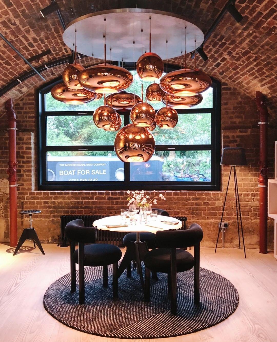 Multi Lava Round Chandelier - 2 Lights ∅ 11.8″ (∅ 11″*1 + ∅ 15.1″*1)RedBlushlighting