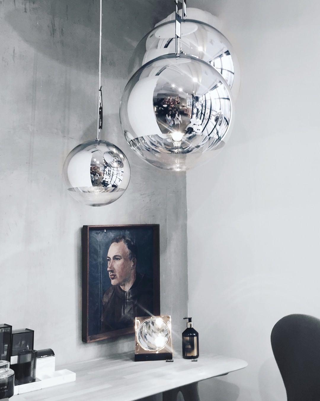 Multi Lava Round Chandelier - 2 Lights ∅ 11.8″ (∅ 11″*1 + ∅ 15.1″*1)RedBlushlighting