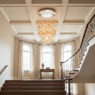 Multicolor Crystal Spiral Maple Leaf Chandelier - ∅ 31.5″ x H 59.1″ / Dia 80cm x H 150cmBlushlighting