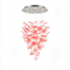 Multicolor Crystal Spiral Maple Leaf Chandelier - ∅ 31.5″ x H 59.1″ / Dia 80cm x H 150cmBlushlighting