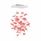 Multicolor Crystal Spiral Maple Leaf Chandelier - ∅ 31.5″ x H 59.1″ / Dia 80cm x H 150cmBlushlighting