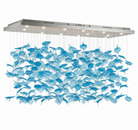 Multicolor Crystal Spiral Maple Leaf Chandelier - ∅ 31.5″ x H 59.1″ / Dia 80cm x H 150cmBlushlighting