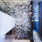 Multicolor Crystal Spiral Maple Leaf Chandelier - ∅ 31.5″ x H 59.1″ / Dia 80cm x H 150cmBlushlighting