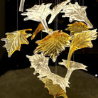 Multicolor Maple Leaf Art Glass Chandelier-chandelier for bedroom,chandelier for dining room,chandelier for stairways,chandelier for foyer,chandelier for bathrooms,chandelier for living room-Blushlighting-Blushlighting