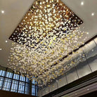 Multicolor Maple Leaf Art Glass Chandelier-chandelier for bedroom,chandelier for dining room,chandelier for stairways,chandelier for foyer,chandelier for bathrooms,chandelier for living room-Blushlighting-Blushlighting