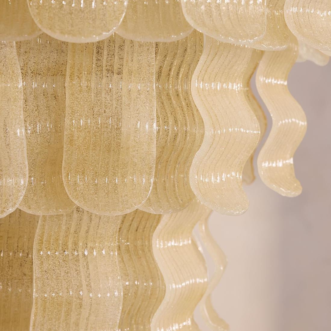 Murana Glass Chandelier - Blushlighting