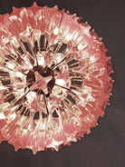 Murano Chandelier – 112 prisms – Pink - Blushlighting