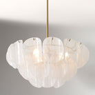 Murano Chandelier (22") White - Blushlighting