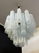Murano Chandelier – 36 tubes – Alabaster white - Blushlighting