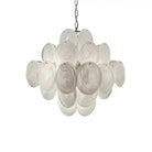 Murano Chandelier 36 White Disks - Dia 19.7″(50cm) x H 19.7″(50cm)WhiteBlushlighting