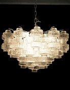 Murano Chandelier – 37 glasses- Transparent - Blushlighting