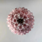 Murano Chandelier – 48 tubes – Alabaster Pink - Blushlighting