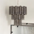 Murano Chandelier – 48 tubes – Smoked - Blushlighting