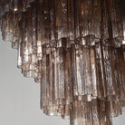 Murano Chandelier – 48 tubes – Smoked - Blushlighting