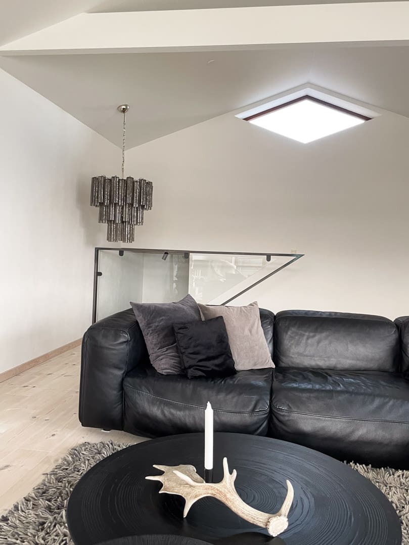 Murano Chandelier – 48 tubes – Smoked - Blushlighting