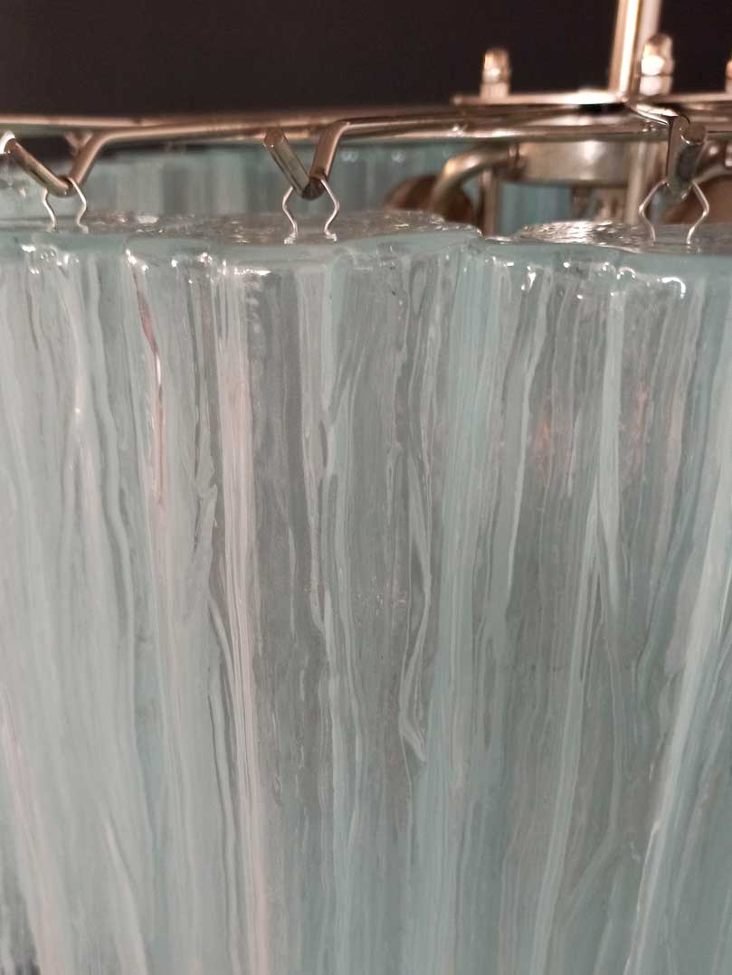 Murano Chandelier – 52 tubes – Opal - Blushlighting