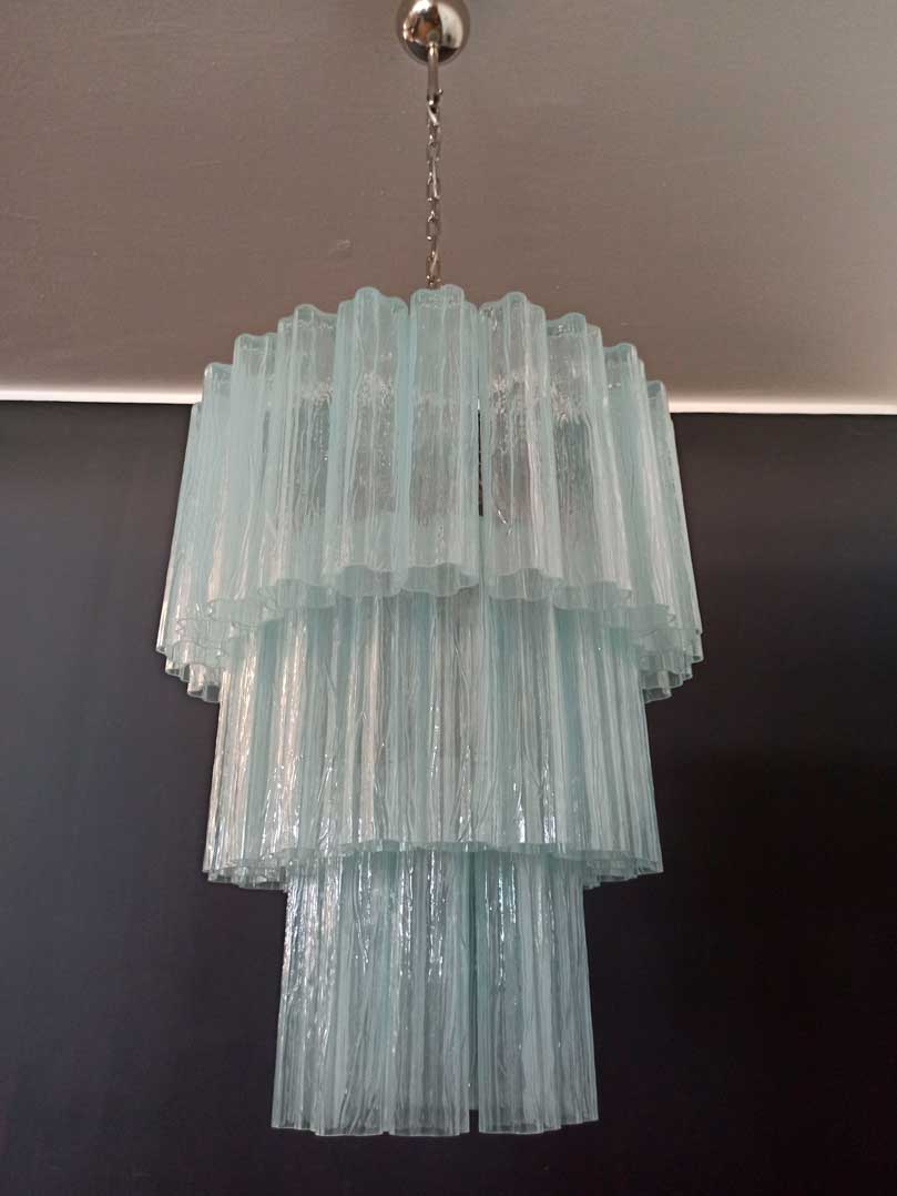 Murano Chandelier – 52 tubes – Opal - Blushlighting