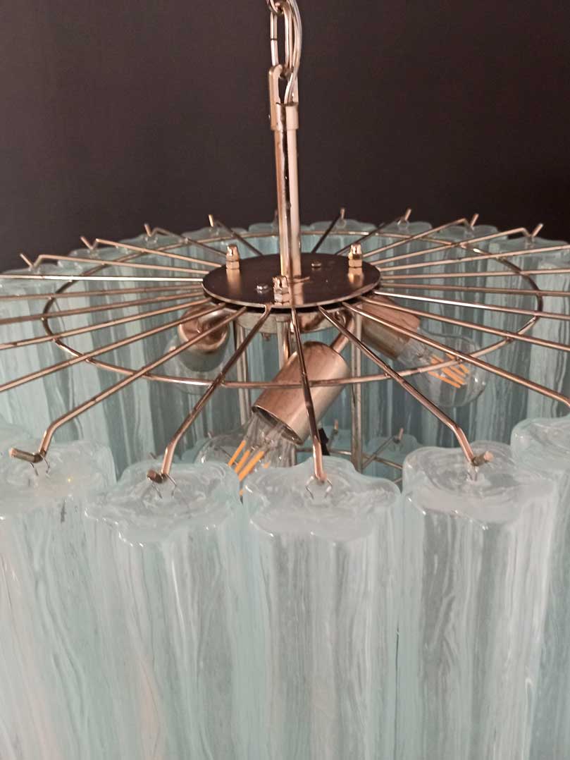 Murano Chandelier – 52 tubes – Opal - Blushlighting