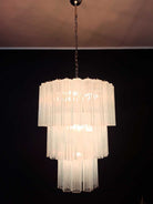 Murano Chandelier – 52 tubes – Opal - Blushlighting
