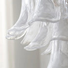 Murano Chandelier - 5 Layer D 76cm x H 78cm / ∅ 30″ x H 30.7″WhitePolished NickelBlushlighting