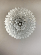 Murano Chandelier – 78 tubes – Alabaster white - Blushlighting