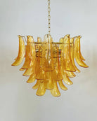 Murano Chandelier - 4 Layer ∅ 23.6″ x H 19.6″ / Dia 60cm x H 50cmWhitePolished NickelBlushlighting