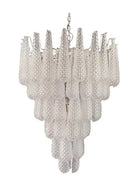 Murano Chandelier – Drop – Transparent - Blushlighting