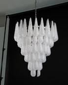 Murano Chandelier – Drop – Transparent - Blushlighting