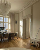 Murano Chandelier – Drop – Transparent - Blushlighting