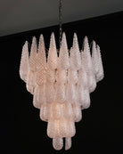 Murano Chandelier – Drop – Transparent - Blushlighting