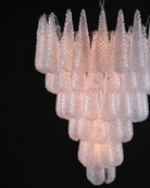 Murano Chandelier – Drop – Transparent - Blushlighting