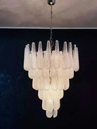 Murano Chandelier – Drop – Transparent - Blushlighting