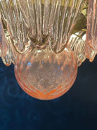 Murano Chandelier – Palmette – 58 glass – Pink - Blushlighting