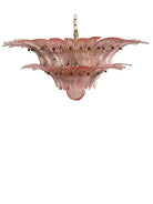 Murano Chandelier – Palmette – 58 glass – Pink - Blushlighting