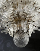 Murano Chandelier – Palmette– Smoked - Blushlighting