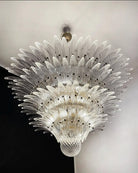 Murano Chandelier – Palmette– Smoked - Blushlighting