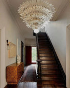 Murano Chandelier – Palmette– Smoked - Blushlighting