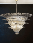 Murano Chandelier – Palmette– Smoked - Blushlighting