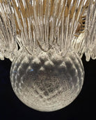 Murano Chandelier – Palmette– Smoked - Blushlighting