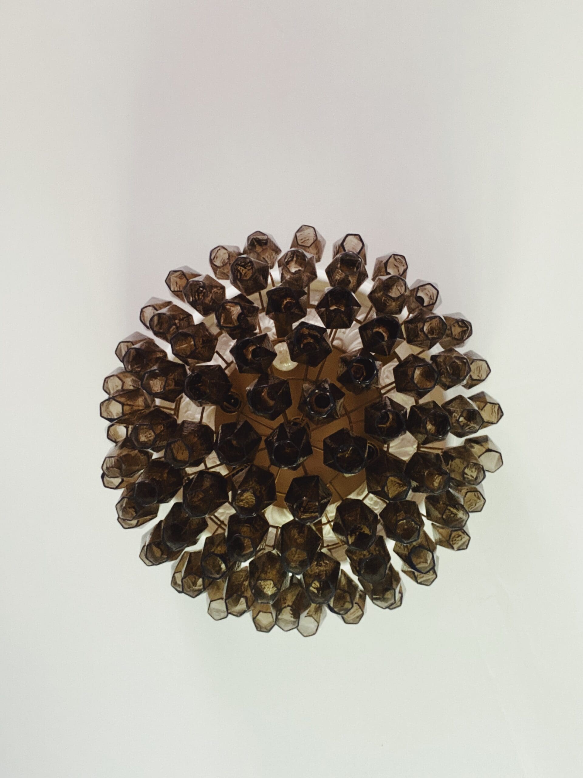 Murano Chandelier – Poliedri – 84 glasses - PinkBlushlighting