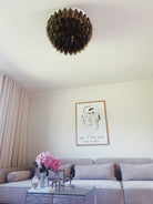 Murano Chandelier – Poliedri – 84 glasses - PinkBlushlighting