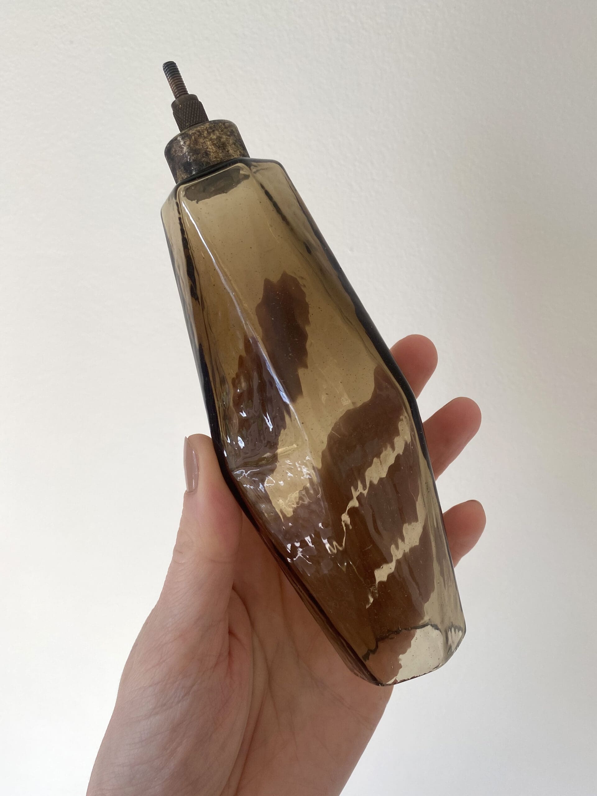 Murano Chandelier – Poliedri – 84 glasses - SmokeBlushlighting