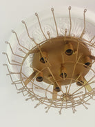 Murano Chandelier – Poliedri – 84 glasses - SmokeBlushlighting