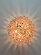 Murano Chandelier – Poliedri – 84 glasses - PinkBlushlighting