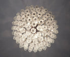 Murano Chandelier – Transparent - NickelBlushlighting