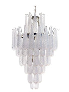 Murano Chandelier – Transparent - Blushlighting