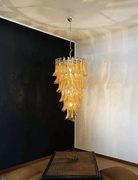 Murano Glass Chandelier – Caramel - Blushlighting