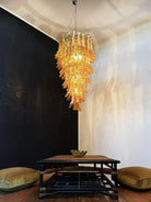 Murano Glass Chandelier – Caramel - Blushlighting