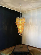 Murano Glass Chandelier – Caramel - Blushlighting