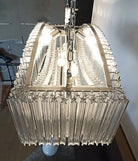 Murano Glass Chandelier – Pagoda – 292 prisms – Transparent - BrassBlushlighting